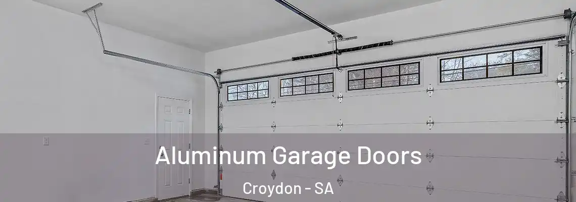  Aluminum Garage Doors Croydon - SA