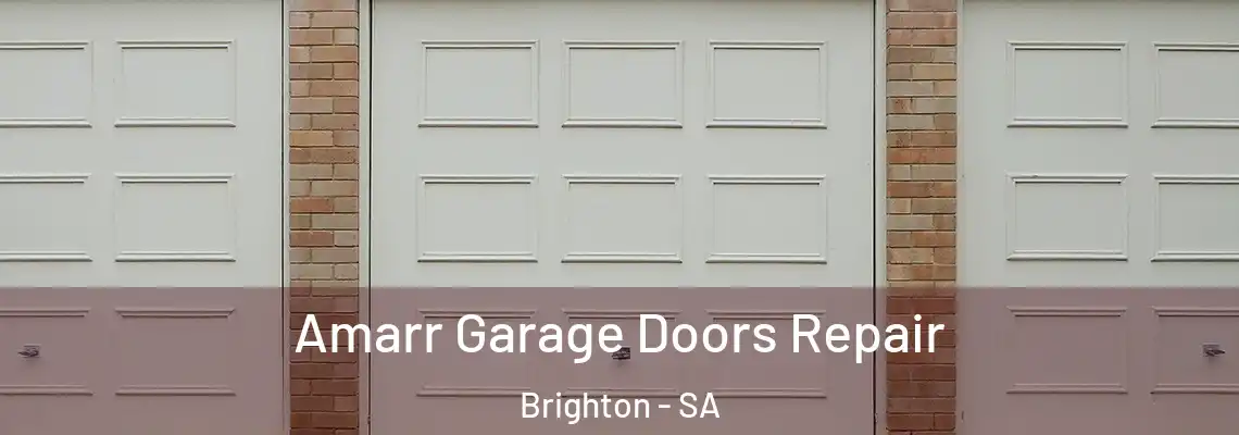  Amarr Garage Doors Repair Brighton - SA