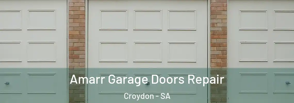 Amarr Garage Doors Repair Croydon - SA