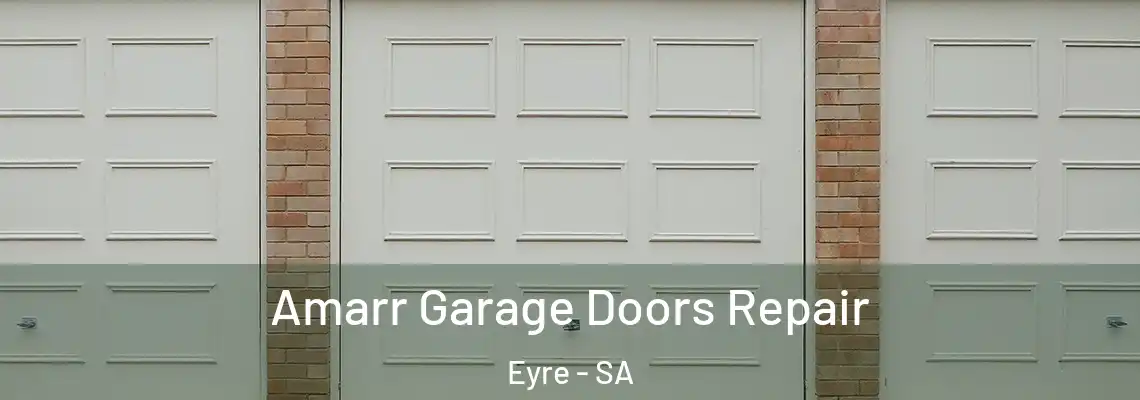  Amarr Garage Doors Repair Eyre - SA