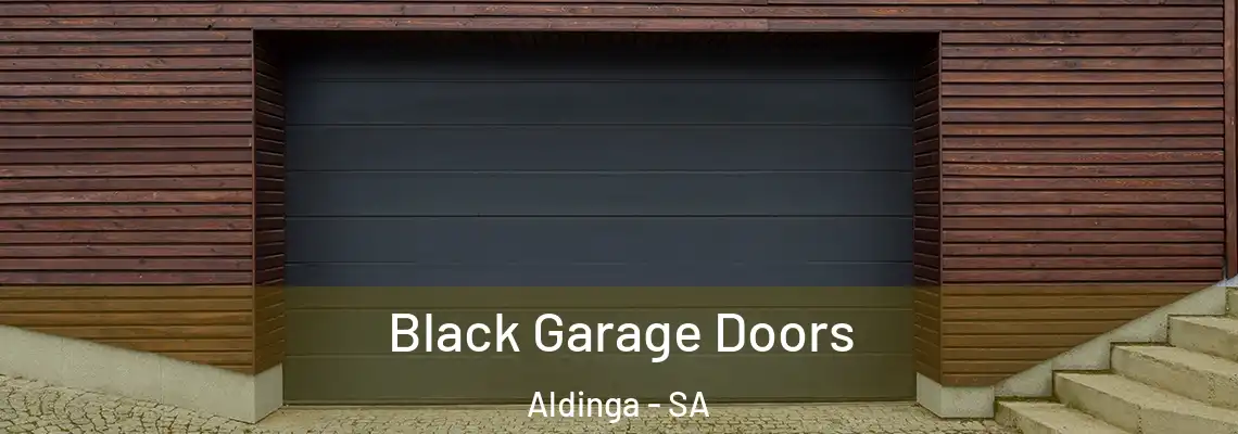  Black Garage Doors Aldinga - SA
