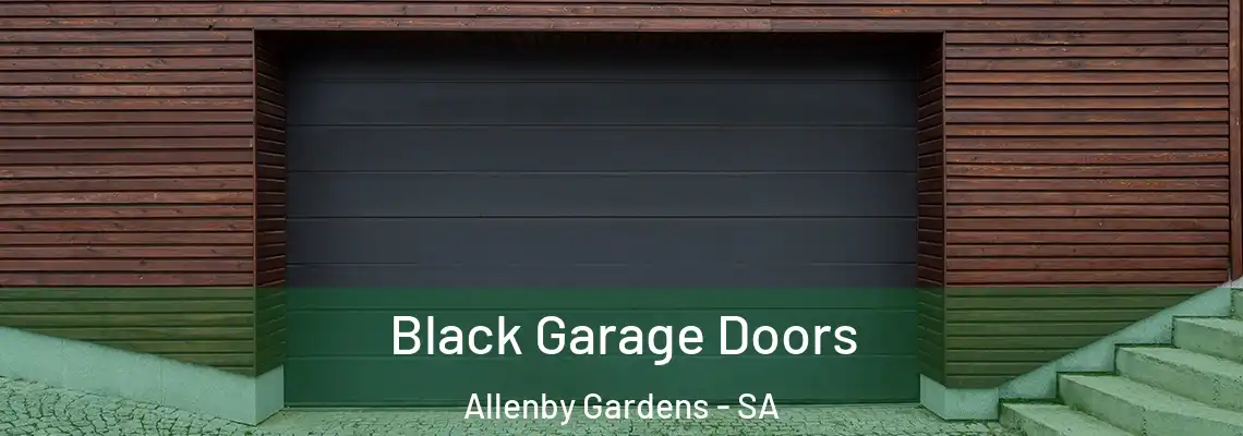 Black Garage Doors Allenby Gardens - SA