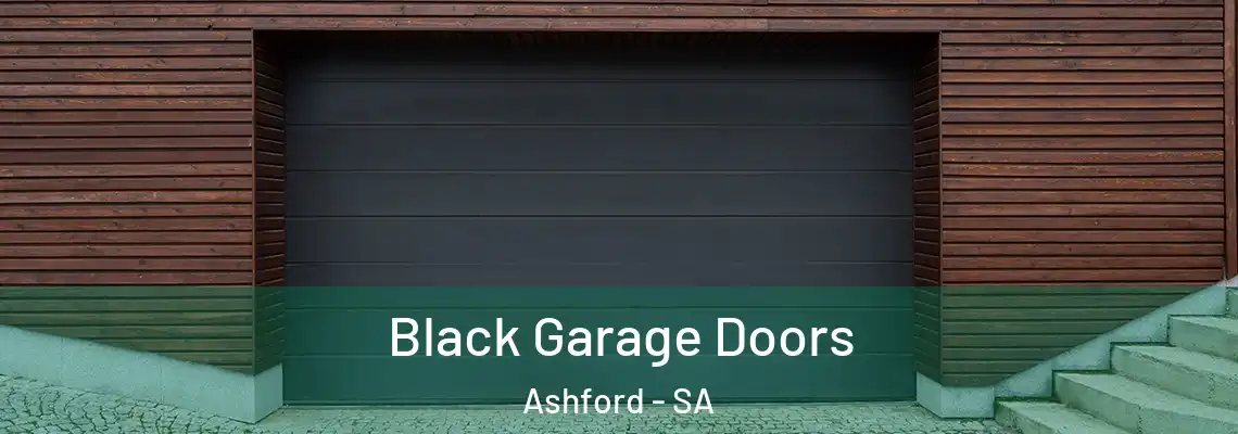  Black Garage Doors Ashford - SA