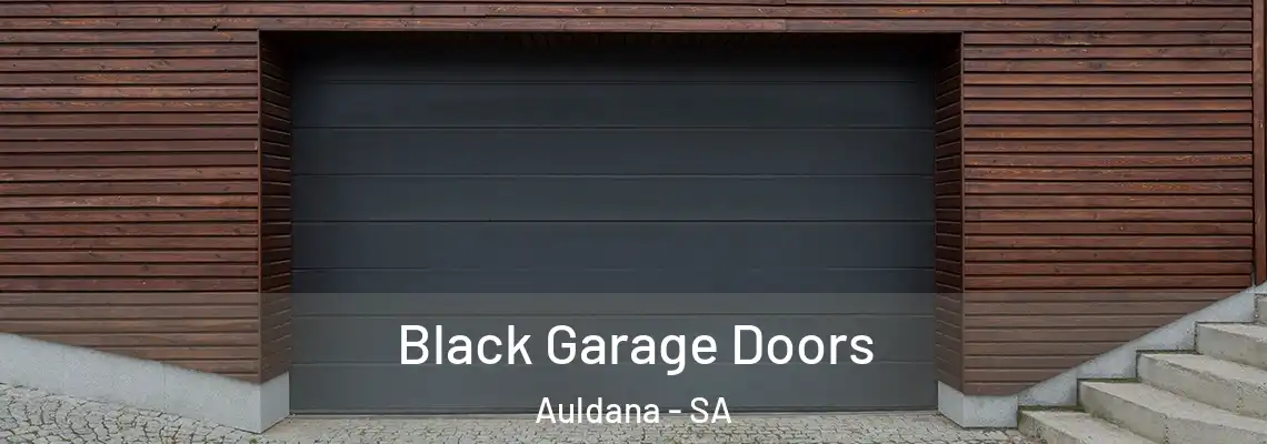  Black Garage Doors Auldana - SA