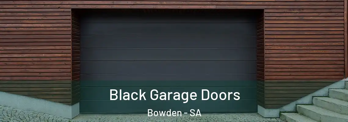 Black Garage Doors Bowden - SA
