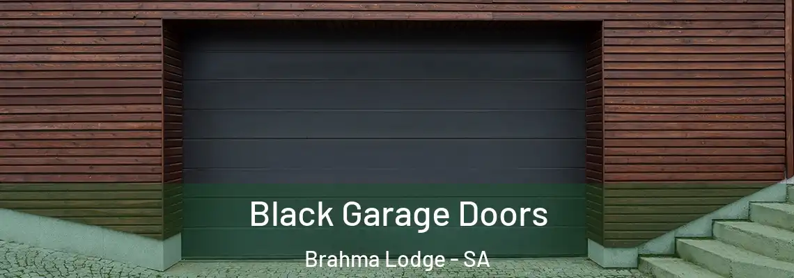  Black Garage Doors Brahma Lodge - SA