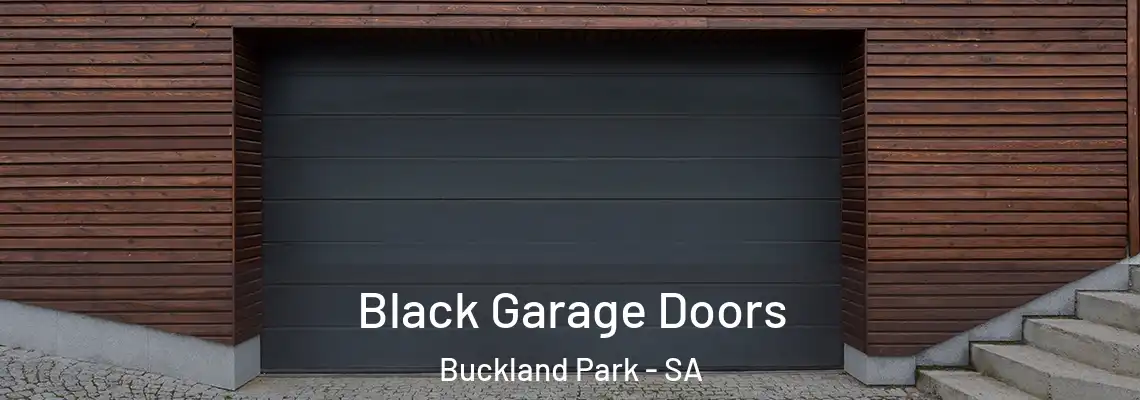  Black Garage Doors Buckland Park - SA