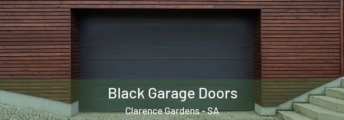  Black Garage Doors Clarence Gardens - SA
