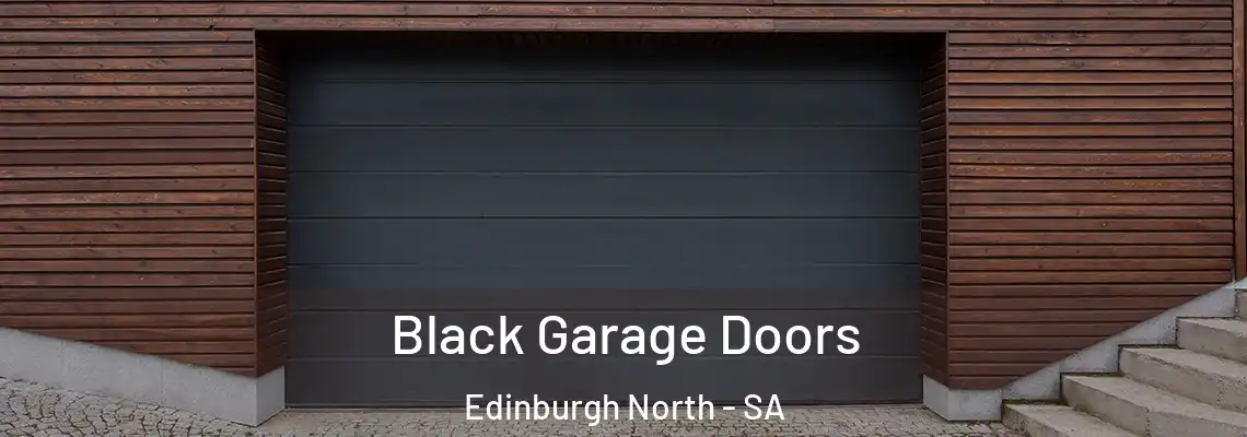  Black Garage Doors Edinburgh North - SA