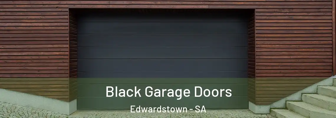  Black Garage Doors Edwardstown - SA