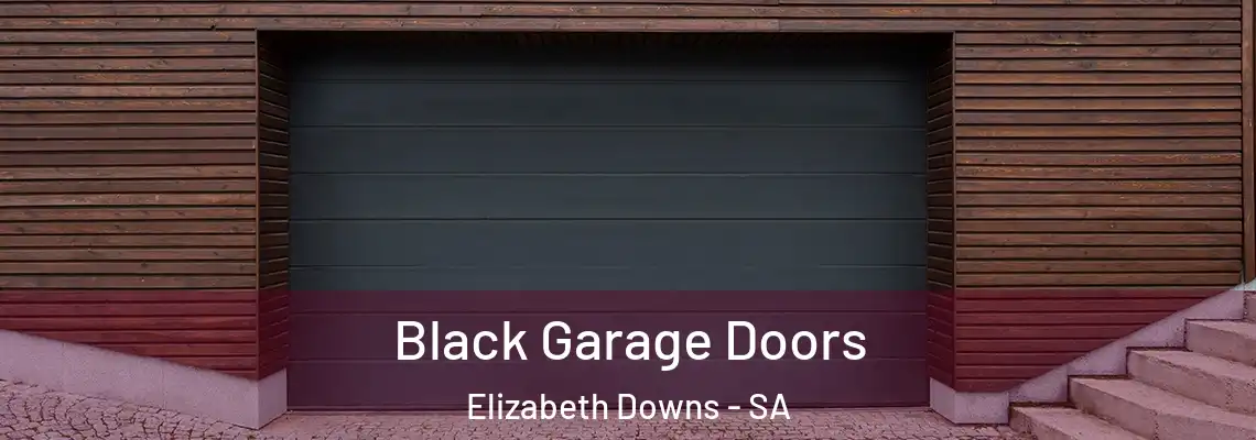  Black Garage Doors Elizabeth Downs - SA