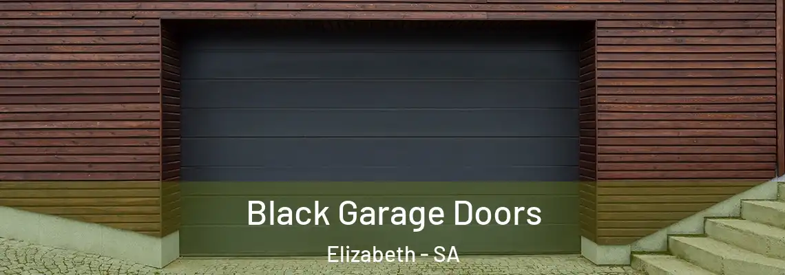  Black Garage Doors Elizabeth - SA