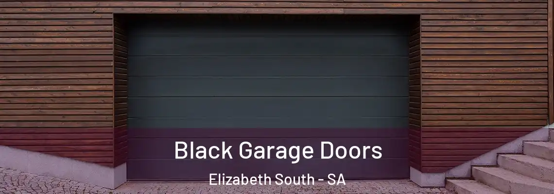  Black Garage Doors Elizabeth South - SA