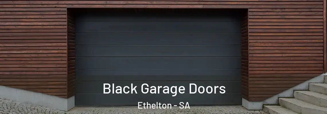  Black Garage Doors Ethelton - SA