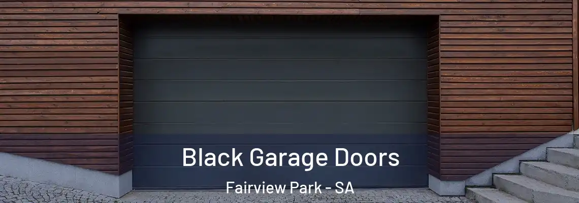  Black Garage Doors Fairview Park - SA