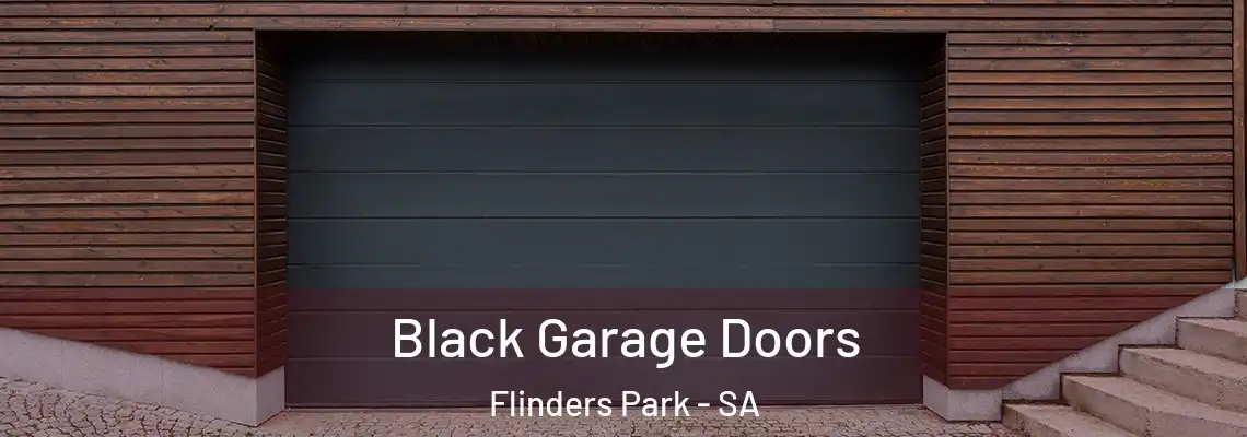  Black Garage Doors Flinders Park - SA