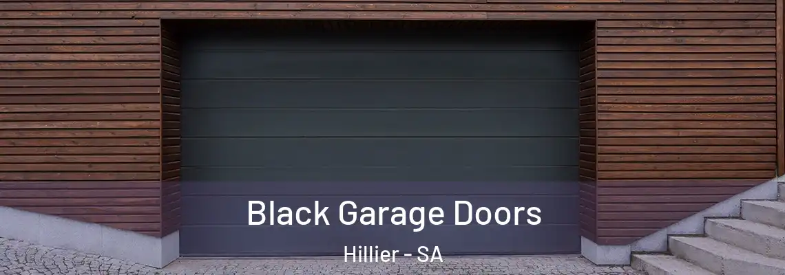 Black Garage Doors Hillier - SA