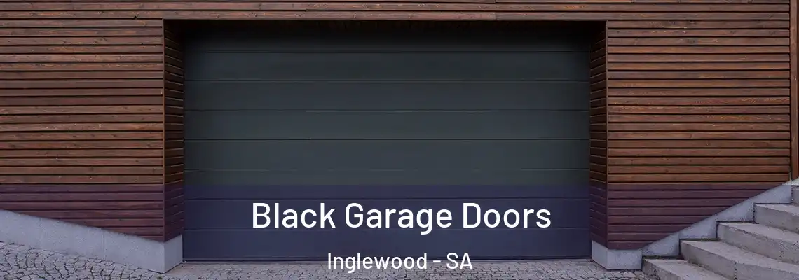  Black Garage Doors Inglewood - SA