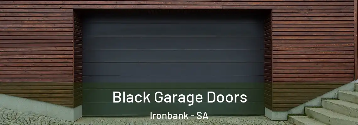 Black Garage Doors Ironbank - SA