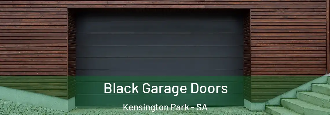  Black Garage Doors Kensington Park - SA