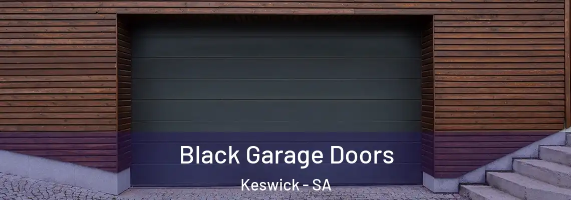  Black Garage Doors Keswick - SA