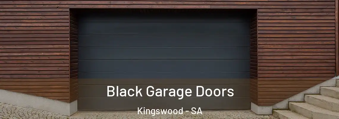  Black Garage Doors Kingswood - SA