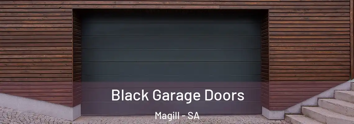  Black Garage Doors Magill - SA