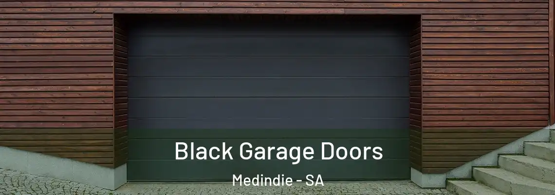  Black Garage Doors Medindie - SA