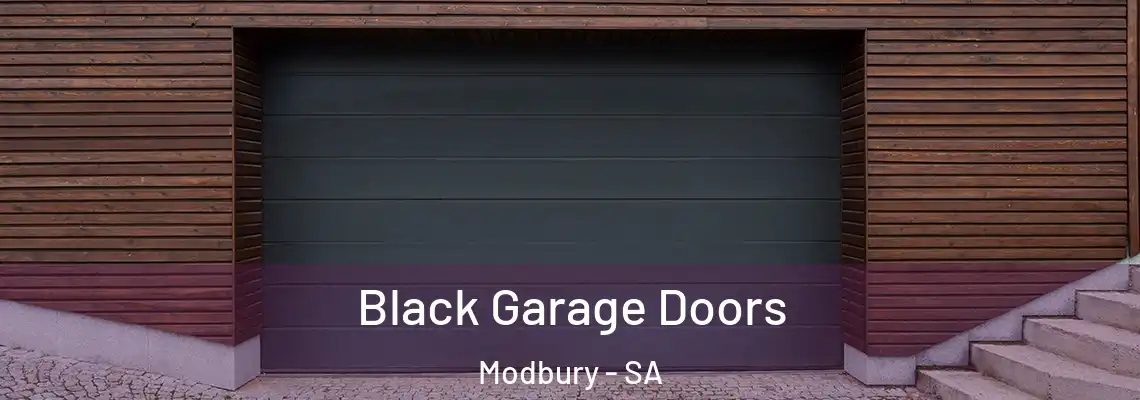  Black Garage Doors Modbury - SA