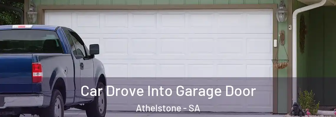  Car Drove Into Garage Door Athelstone - SA