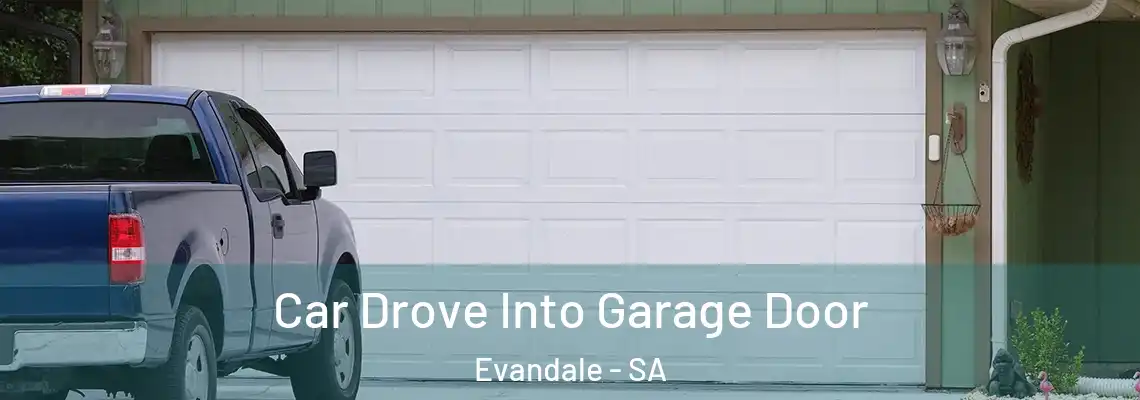  Car Drove Into Garage Door Evandale - SA