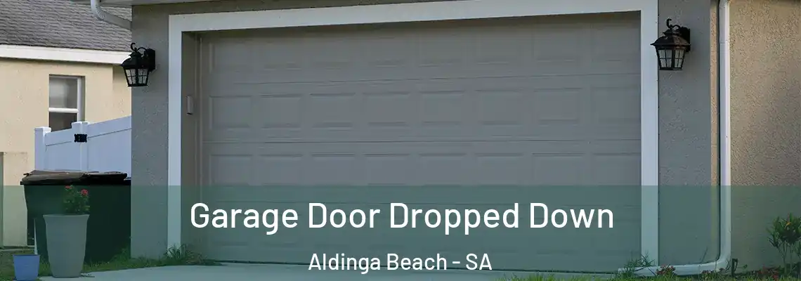  Garage Door Dropped Down Aldinga Beach - SA