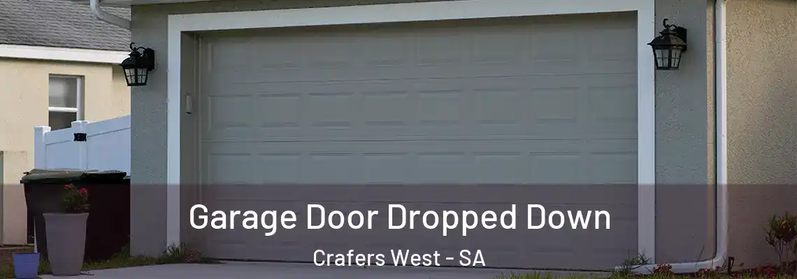 Garage Door Dropped Down Crafers West - SA