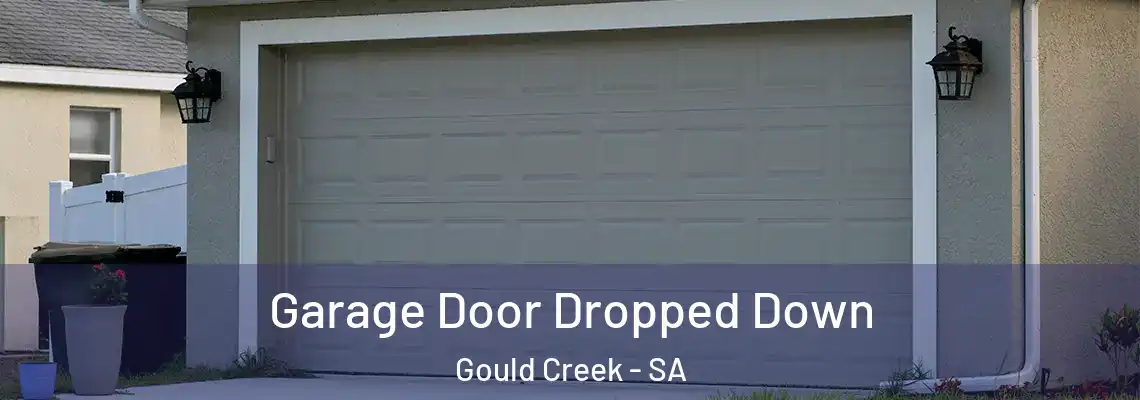  Garage Door Dropped Down Gould Creek - SA