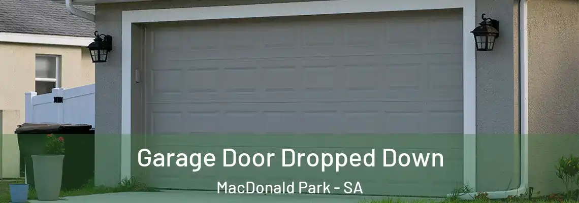 Garage Door Dropped Down MacDonald Park - SA