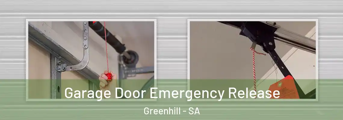 Garage Door Emergency Release Greenhill - SA