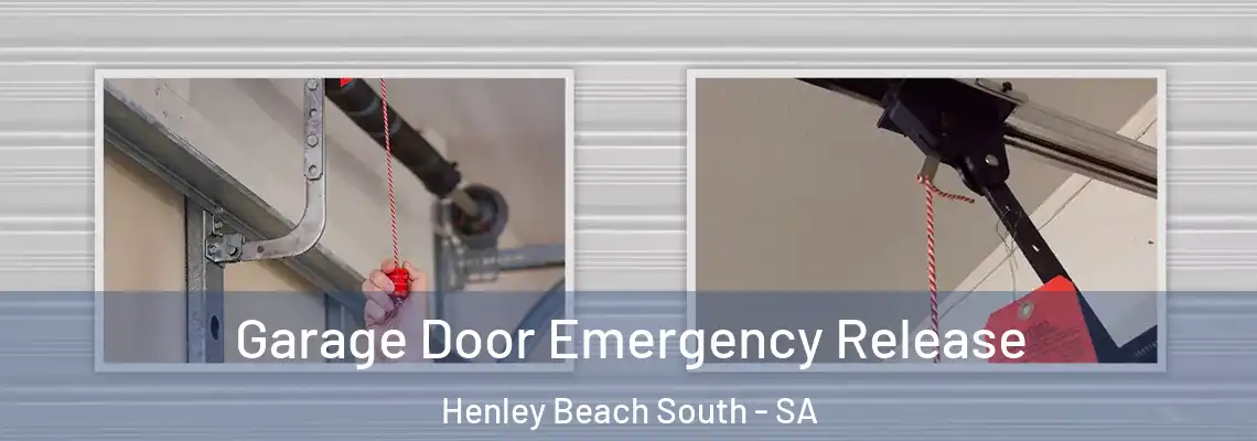  Garage Door Emergency Release Henley Beach South - SA