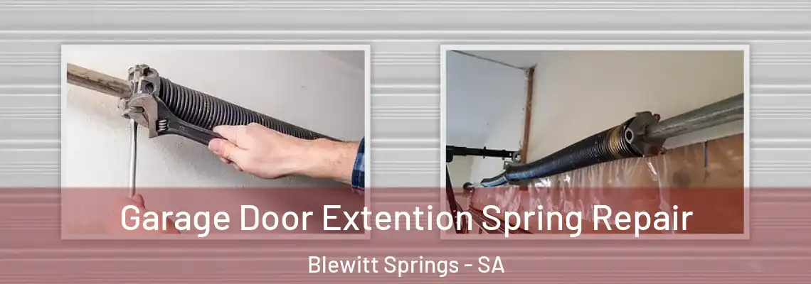  Garage Door Extention Spring Repair Blewitt Springs - SA