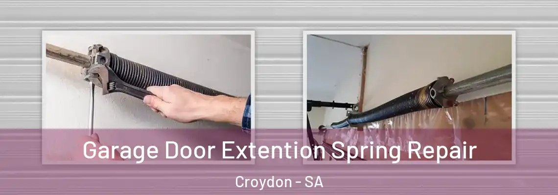  Garage Door Extention Spring Repair Croydon - SA