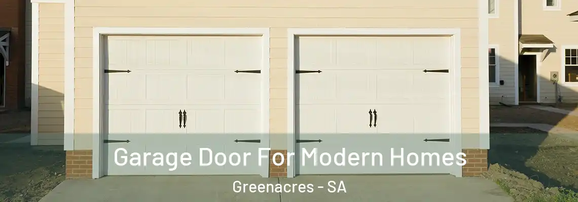  Garage Door For Modern Homes Greenacres - SA