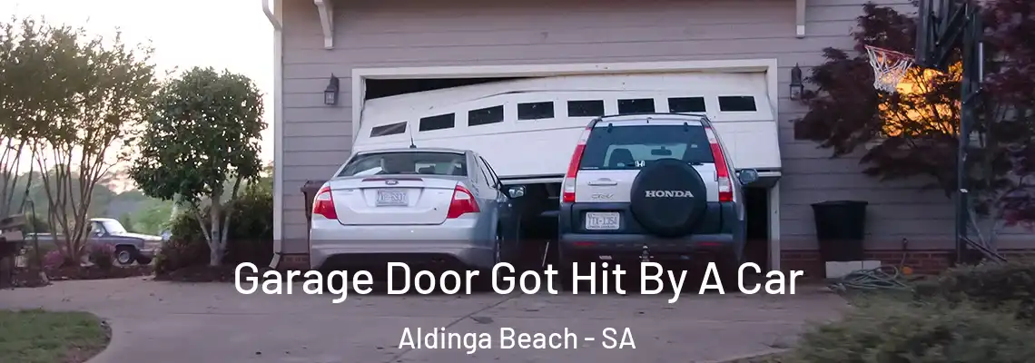  Garage Door Got Hit By A Car Aldinga Beach - SA
