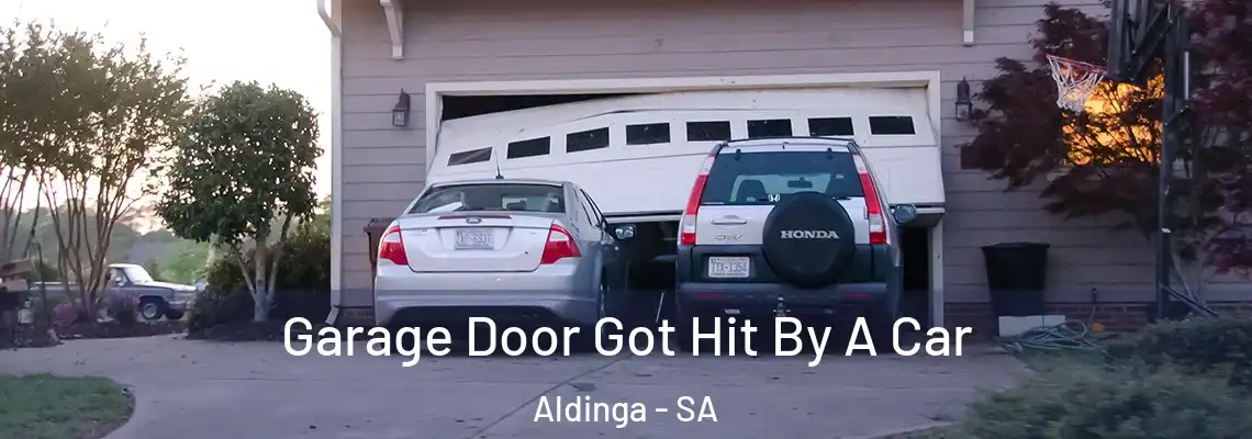  Garage Door Got Hit By A Car Aldinga - SA