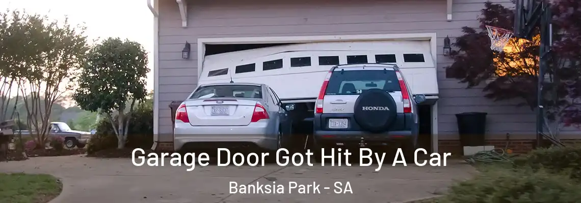  Garage Door Got Hit By A Car Banksia Park - SA