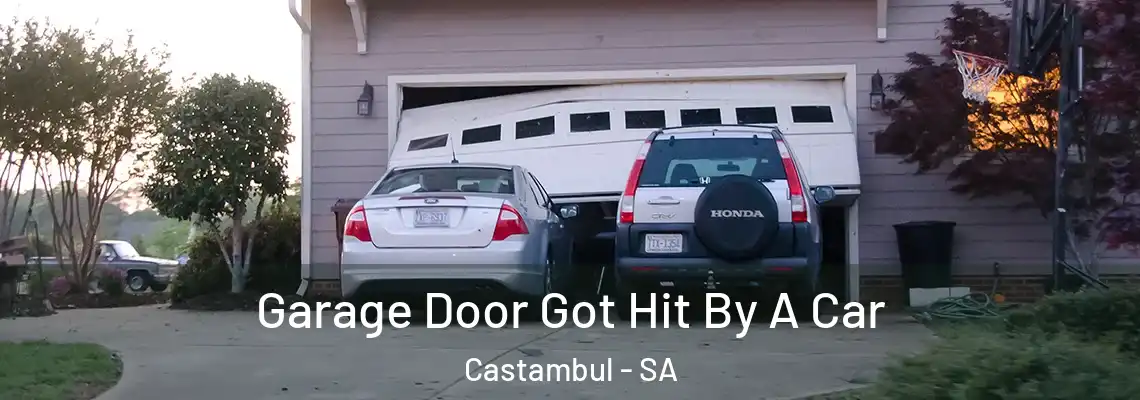  Garage Door Got Hit By A Car Castambul - SA