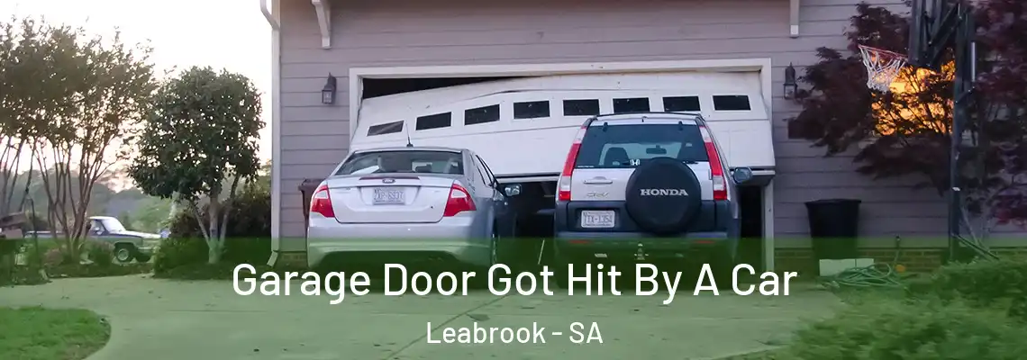  Garage Door Got Hit By A Car Leabrook - SA