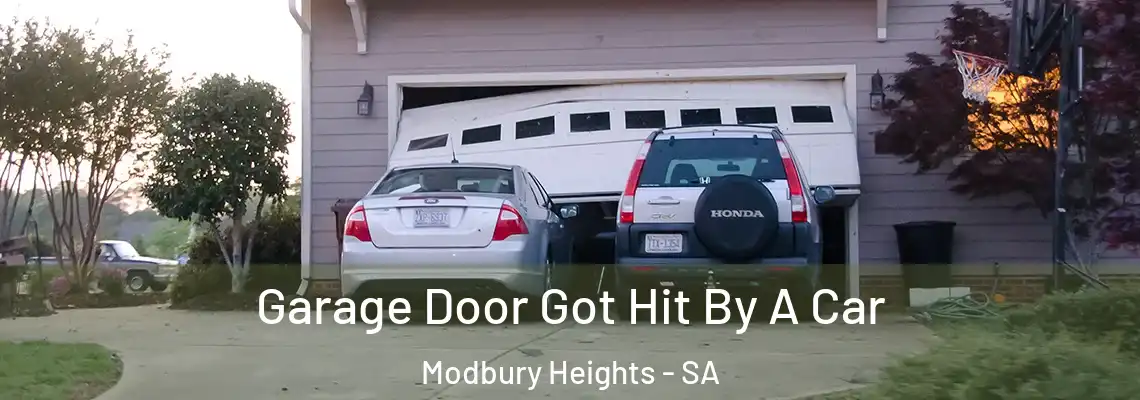  Garage Door Got Hit By A Car Modbury Heights - SA