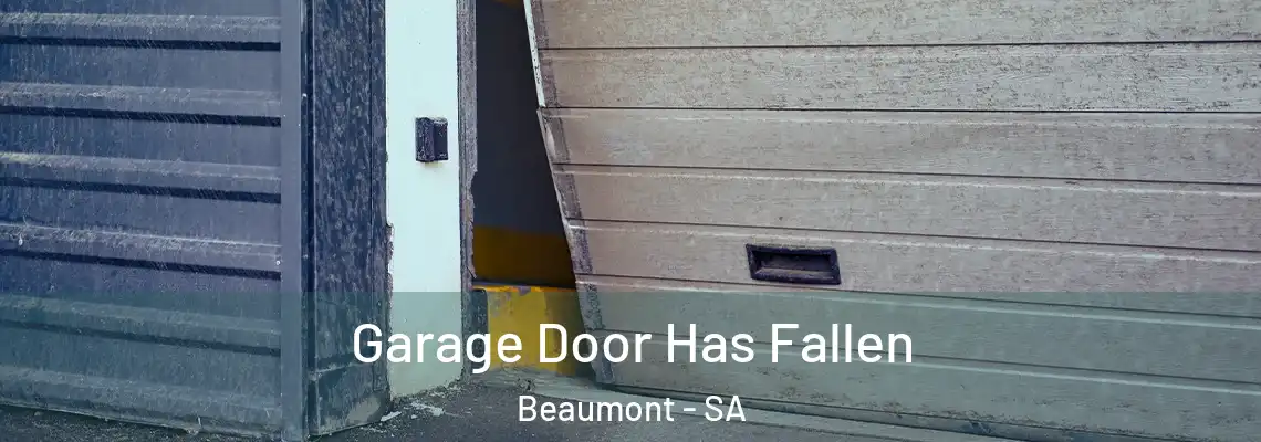  Garage Door Has Fallen Beaumont - SA