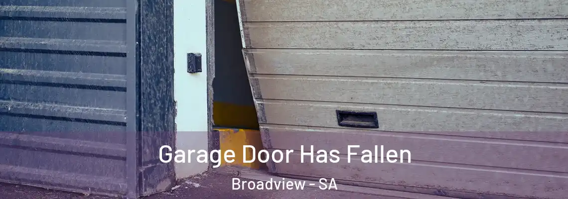  Garage Door Has Fallen Broadview - SA