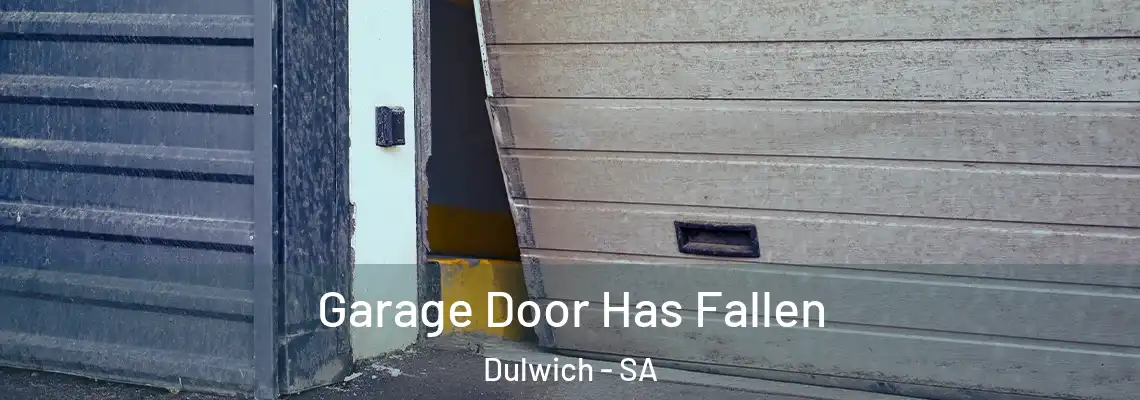  Garage Door Has Fallen Dulwich - SA