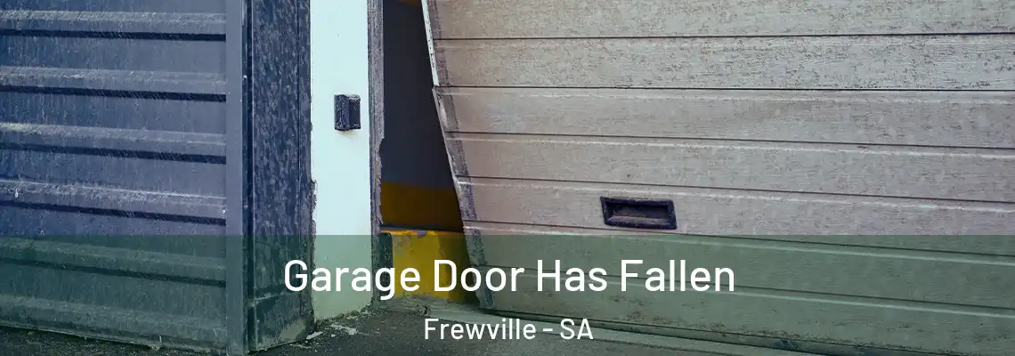  Garage Door Has Fallen Frewville - SA